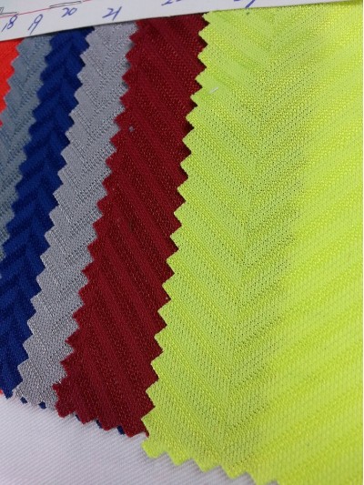 HK  KNSR  NO.1-217滌綸半光吸濕排汗運動布 側面照